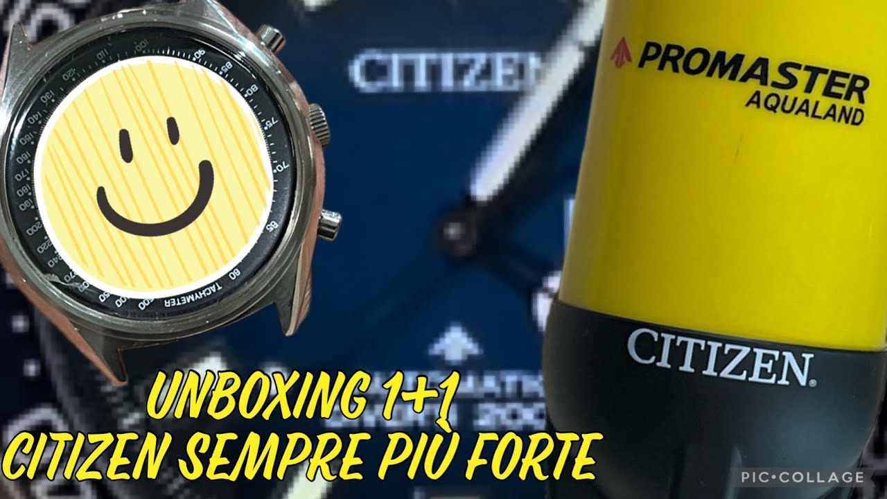 Unboxing Citizen Promaster Aqualand NY0129-58L 