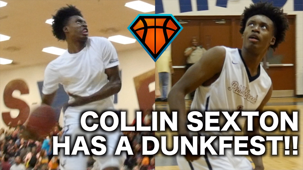 Collin Sexton & The Brook Put On A DUNK SHOW In the 1st Round of States!! | Catches NASTY Alley-oop