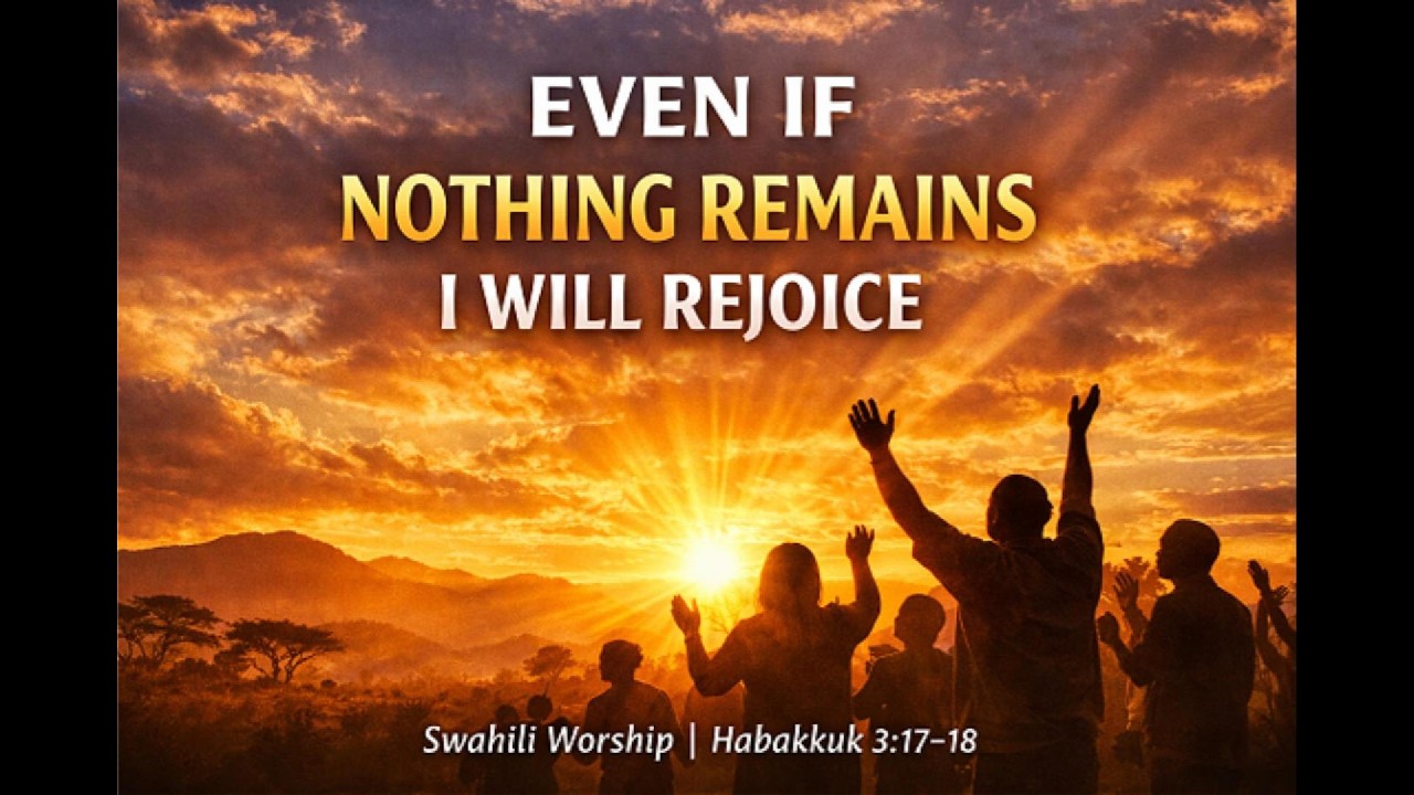 [NITAFURAHI NDANI YA BWANA | Powerful Swahili Worship (Habakkuk 3:17-18)