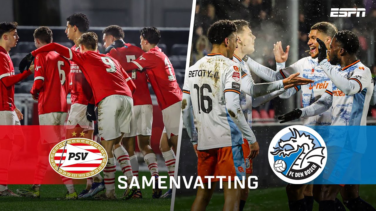 DOELPUNTRIJK onderonsje tussen BRABANTSE CLUBS ⚽ | Samenvatting Jong PSV – FC Den Bosch