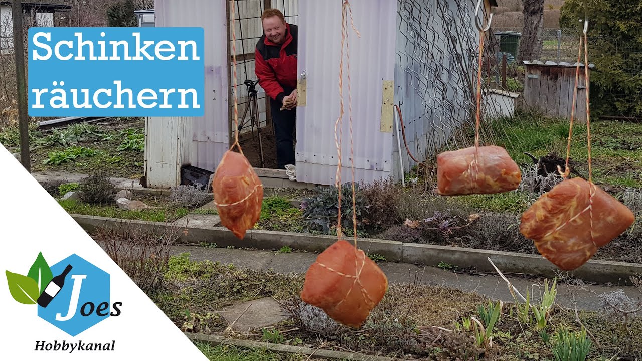 Schinken selbst pökeln und räuchern