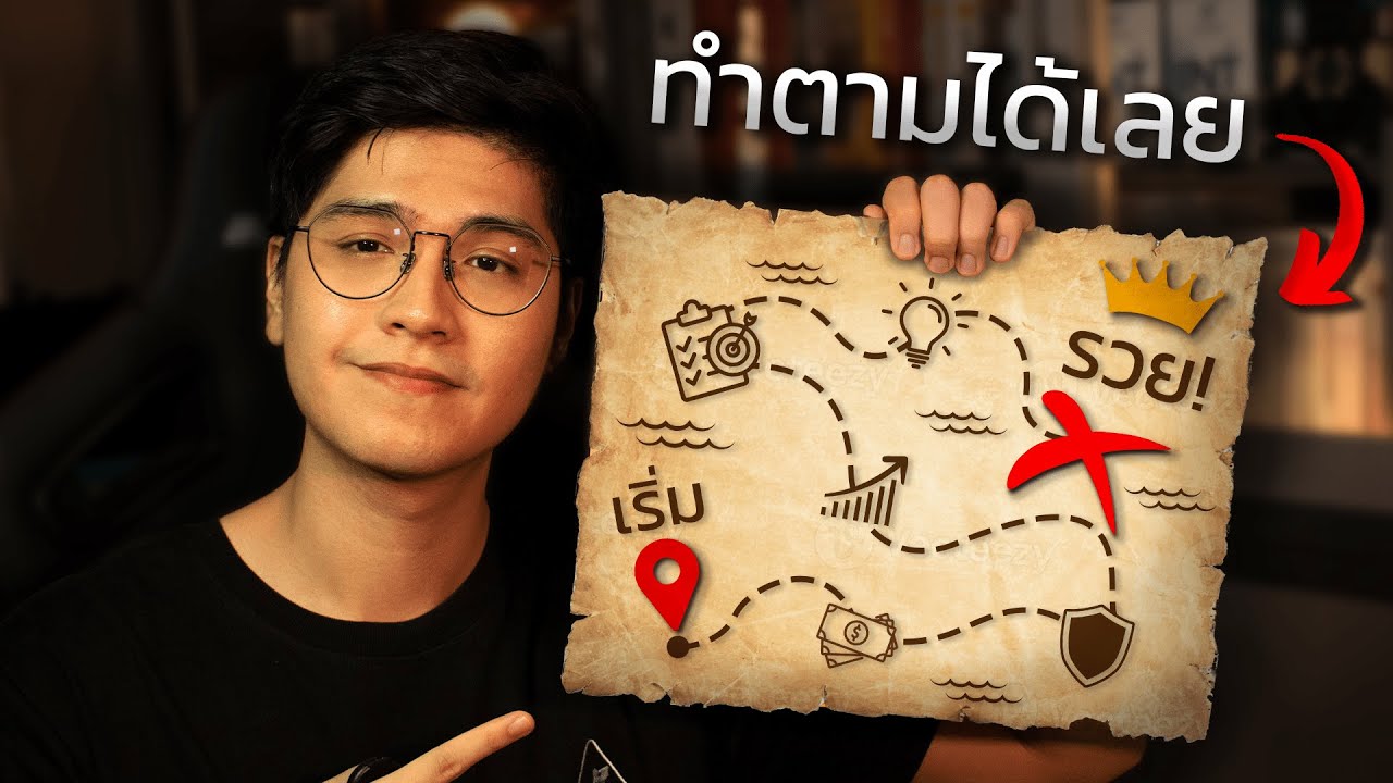 นี่คือแผนที่การเงิน ที่จะทำให้คุณ ‘ร่ำรวย’ (คุณอยู่จุดไหนแล้ว?)