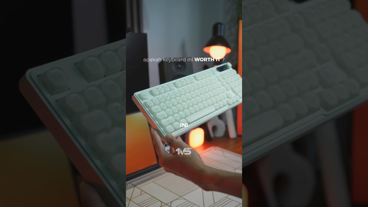 keyboard membrane furycube ip98 yang versi baru. lebih lucu dan udah full rgb. 