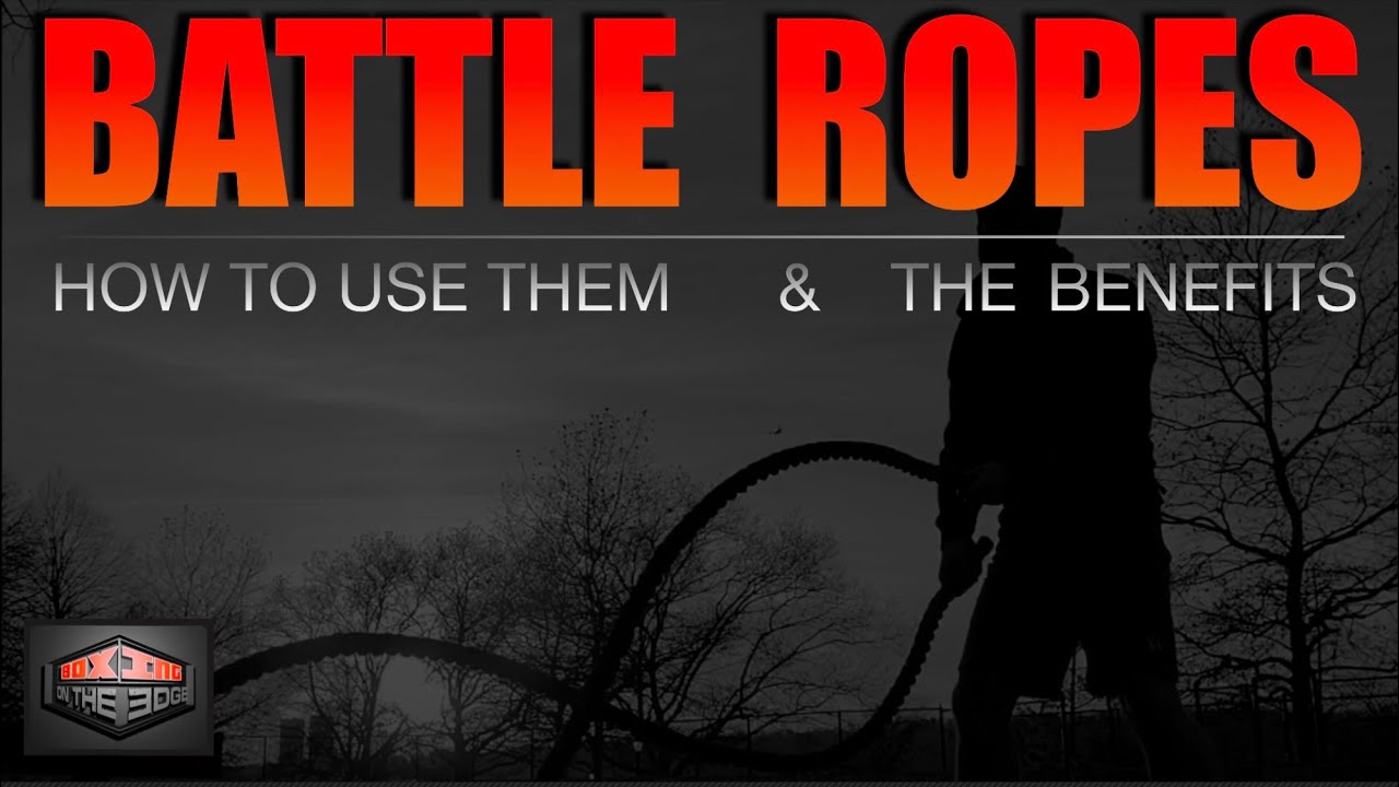 The Benefits Of The BATTLE ROPES EXPLAINED!!! How They Get You So STRONG!!!