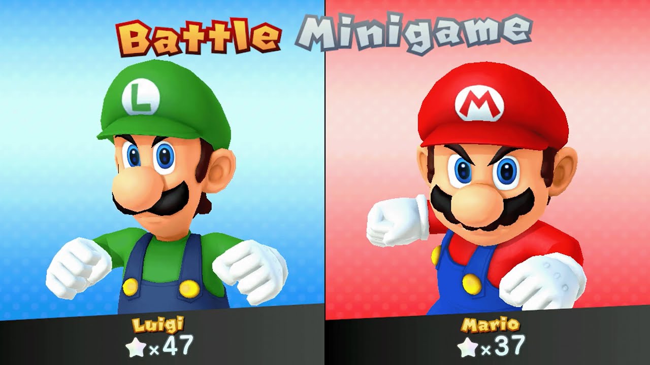 Mario Party 10 - Luigi vs Mario - Whimsical Waters