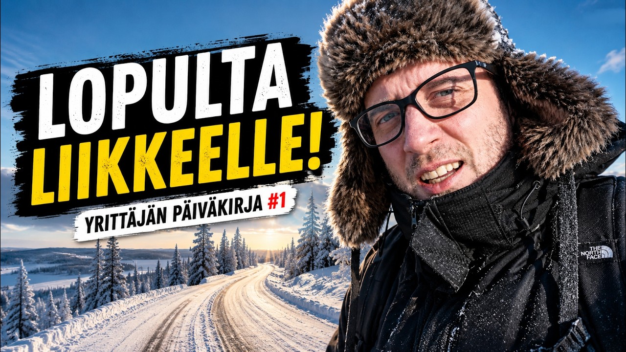 Yrittäjän päiväkirja #1 | Lopulta liikkeelle! :: Rami Louke