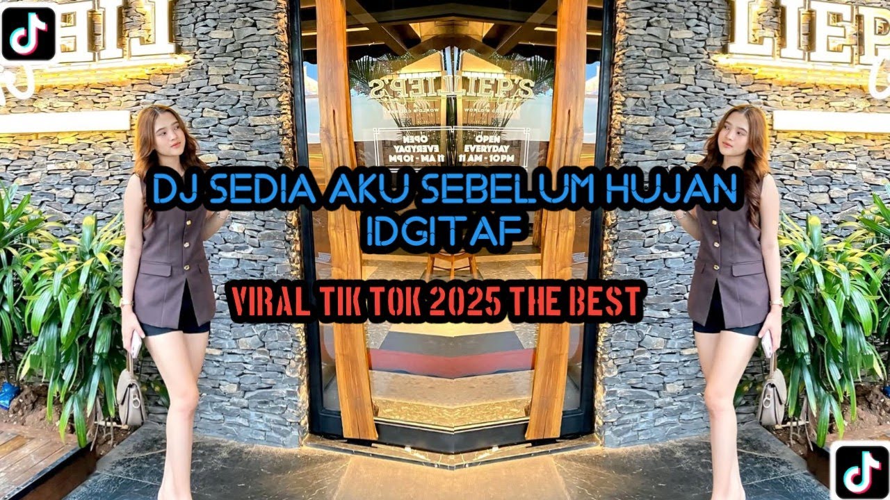 DJ SEDIA AKU SEBELUM HUJAN IDGITAF JEDAG JEDUG FULL SONG DJ KOMANG VIRAL TIKTOK TERBARU 2025 !
