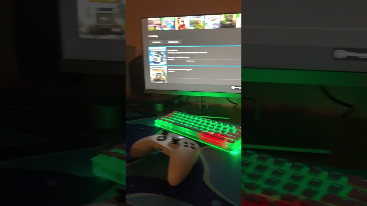 New Xbox series s setup