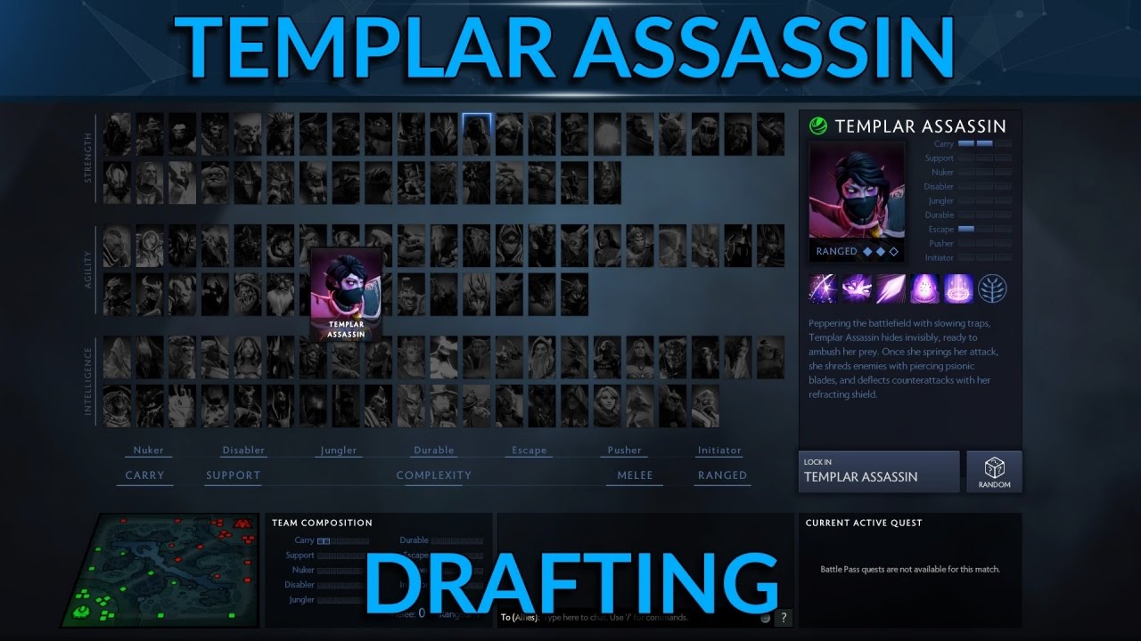 Picking and Countering Mid Lane Templar Assassin | Dota 2 Pro Guide for TA in 7.0 | GameLeap.com