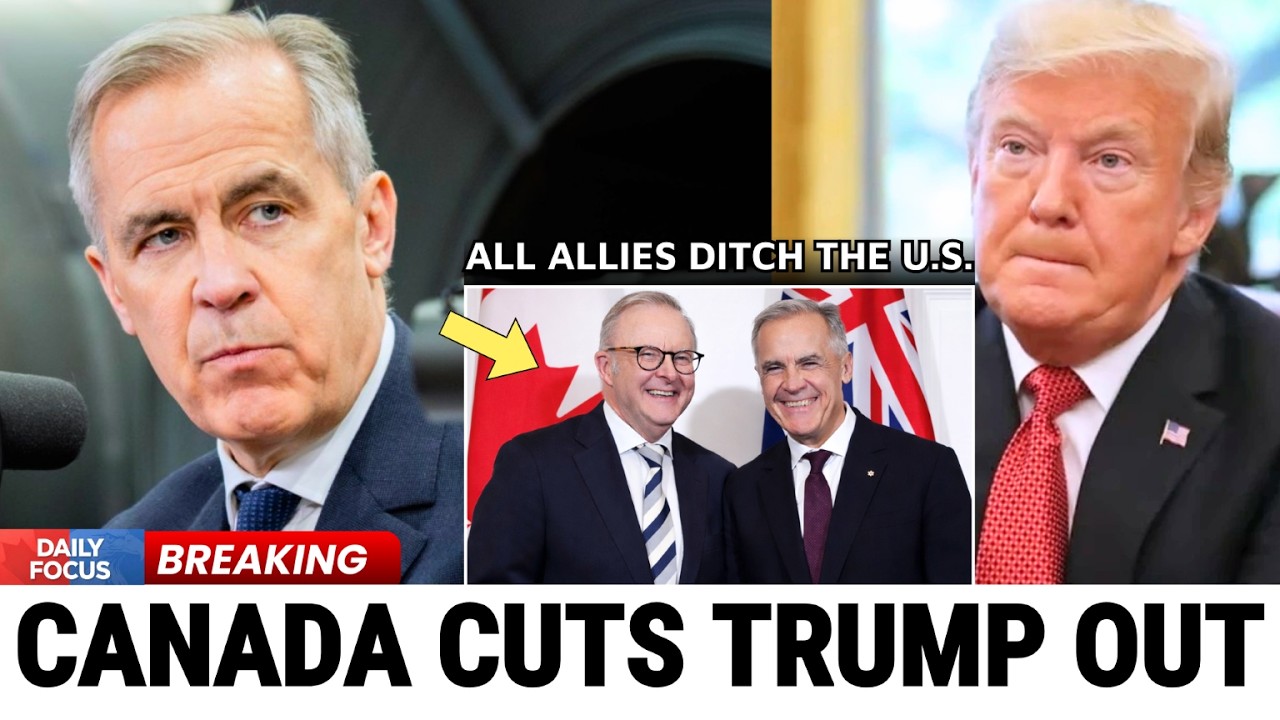 JUST IN: Canada Leads New Global Anti-Trump Trade Alliance - U.S. Allies Now BOYCOTT Trump