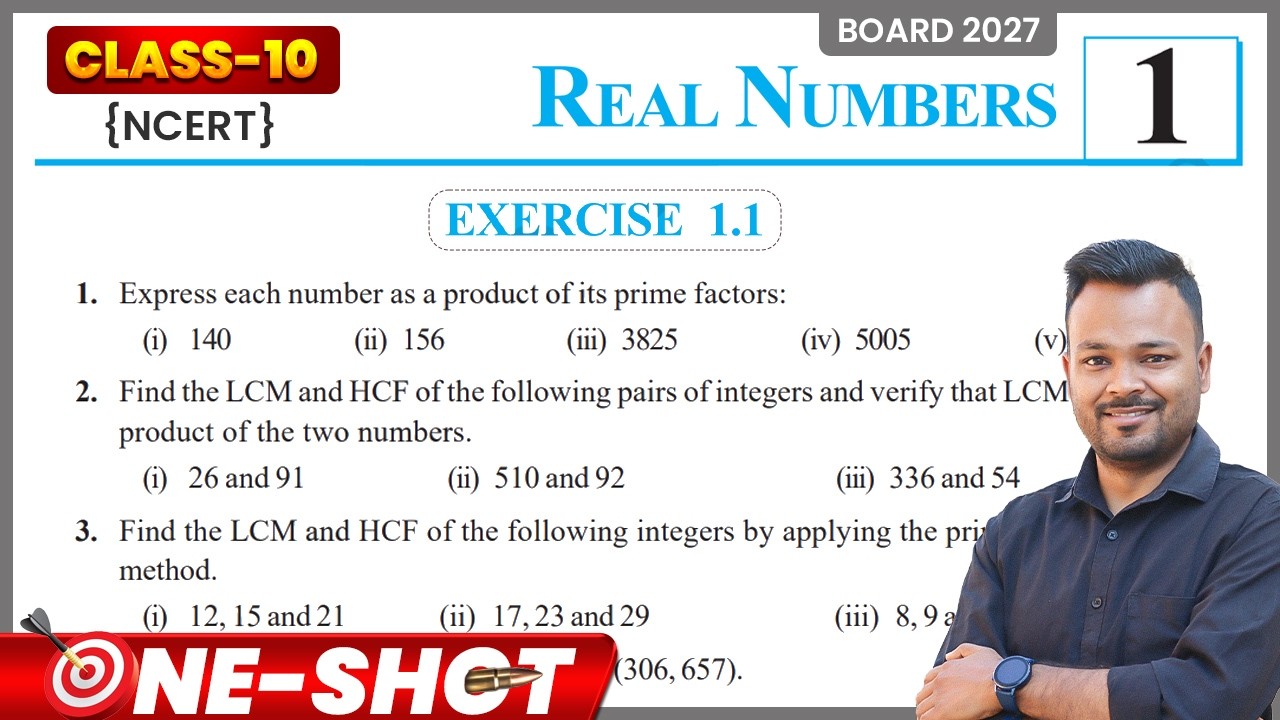 Class 10 Ex 1.1 Ncert  Solution | Ex 1.1 Class 10 | Class 10th Maths Chapter 1 Real Numbers | CBSE