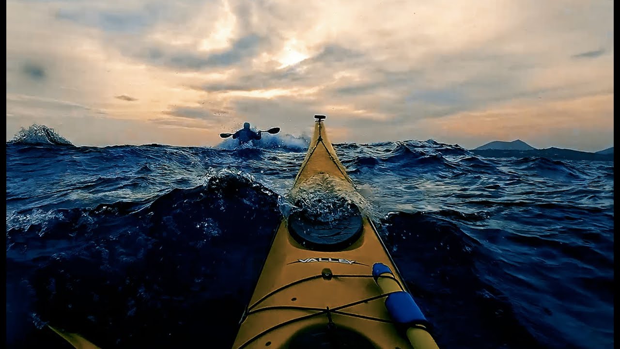 ODE TO GOD (Paddling to the temple of Poseidon), Dagger Stratos , Valley Etain sea kayaks