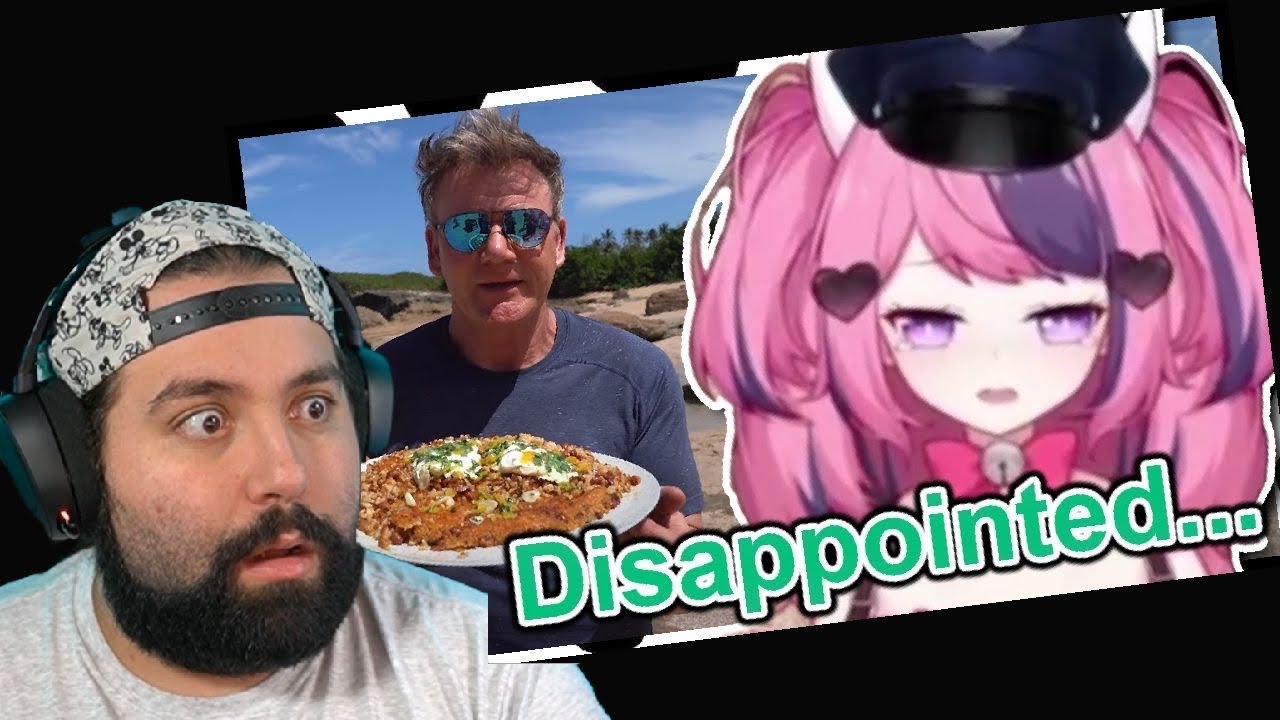 Puerto Rican Reacts To Puerto Rican Vtuber Reacting To Gordon Ramsey Pegao!