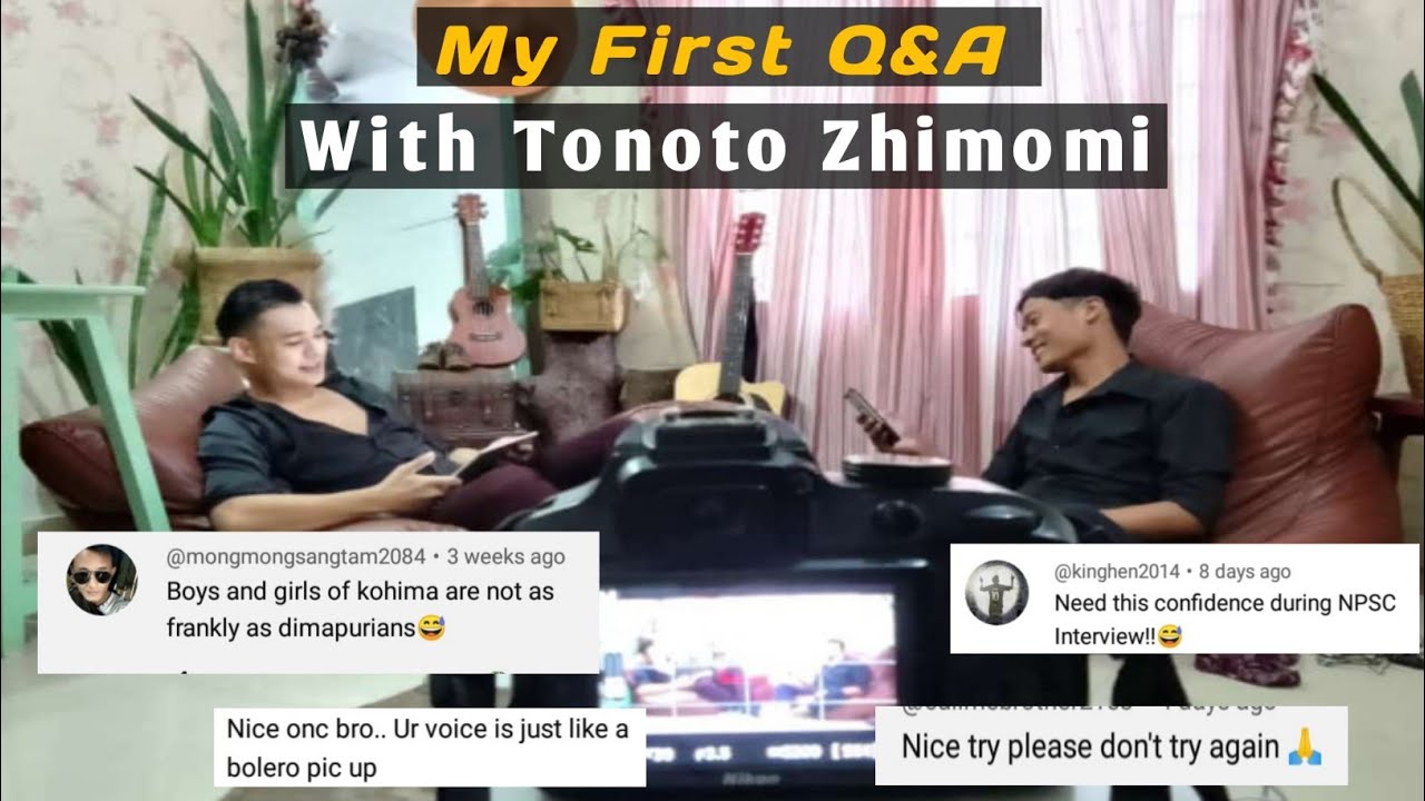 My First Q&A || Ling Naga & Tonoto Zhimomi