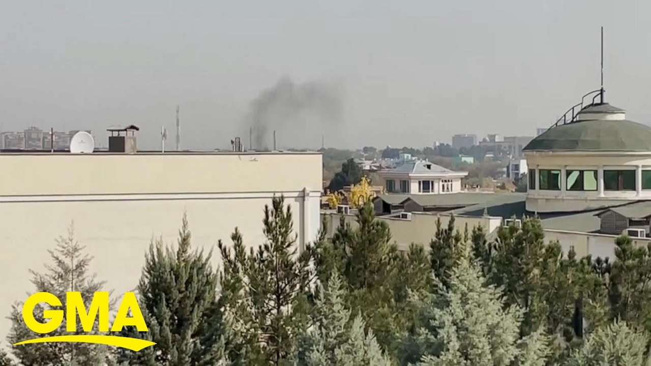 Explosions target outside military hospital in Kabul l GMA