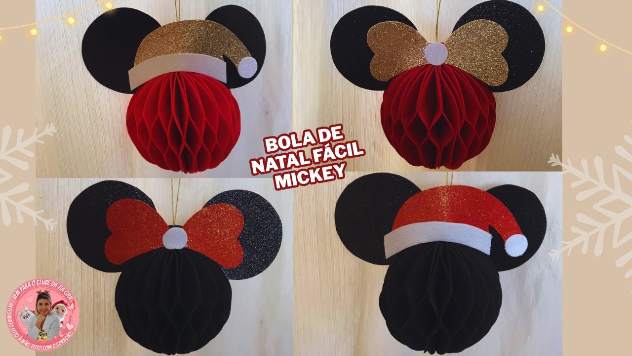 Bola de Natal rápida e fácil. | eva