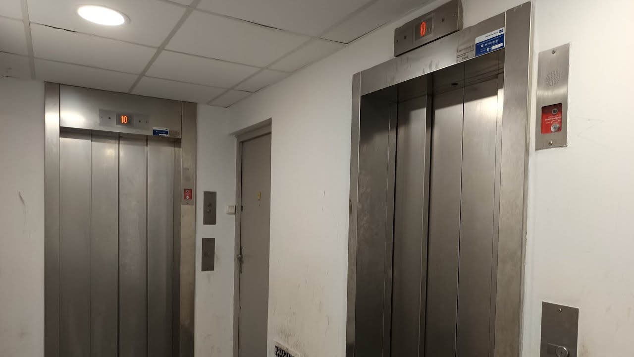 2 elevator Kone kss140 ( Tour 2 Béziers fr )