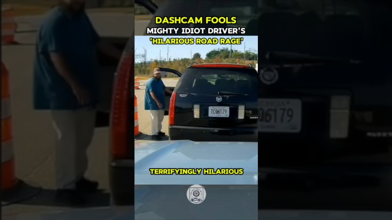 Dashcam Footage of Road Raging Mighty Idiot Driver #dashcamvideo #idiotdrivers #roadrage