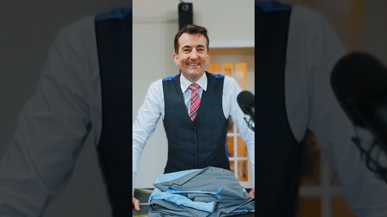 How to Fold a Suit (or Jacket and Trousers).