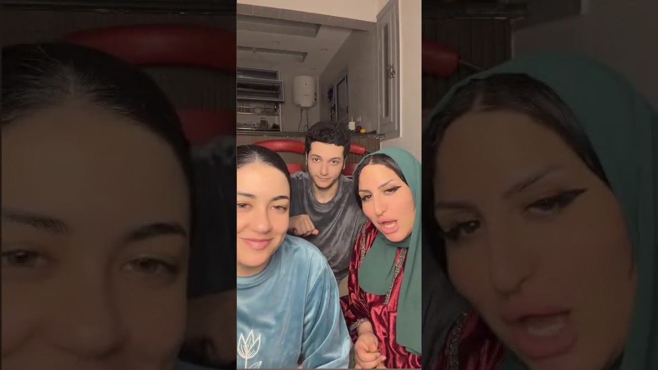 اول لايف لينا بعد الخروج من السجن الحمد لله