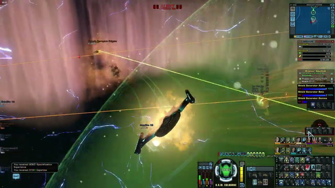 Star Trek Online Legendary T'liss Light Intel Warbird Advance TFO 2023 08 02 12 59