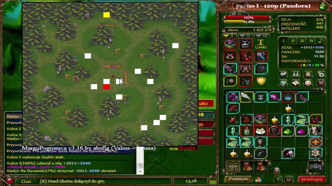Margonem #170 | Pandora | Nie chce mi się. Krwawa łaźnia (100-120lvl) Mythar