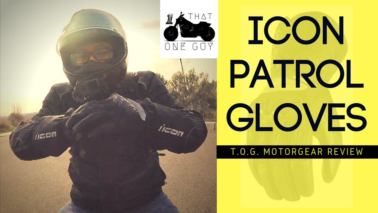 Icon Patrol  Waterproof Gloves review