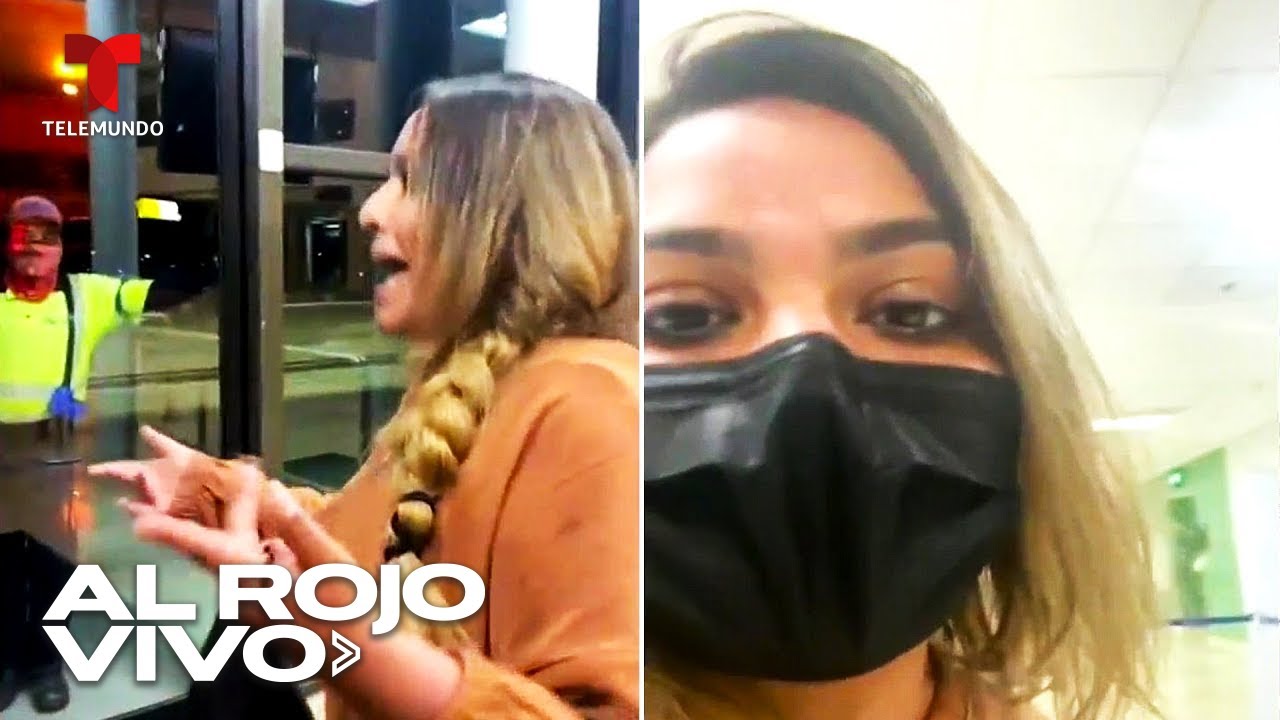 Detienen a Mayeli Alonso por alterar el orden en un aeropuerto en México