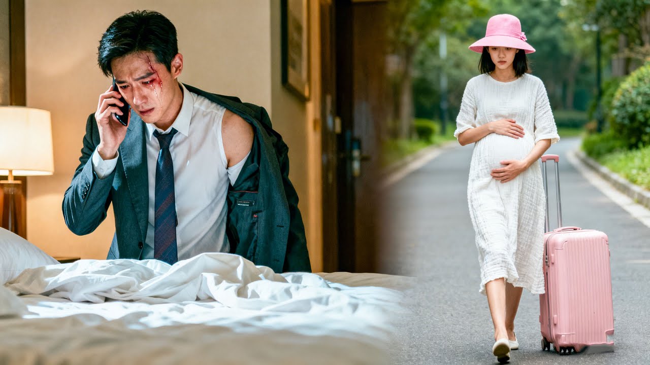 Husband hits wife for mistress, she hands divorce papers and leaves abroad, he kneels to beg!