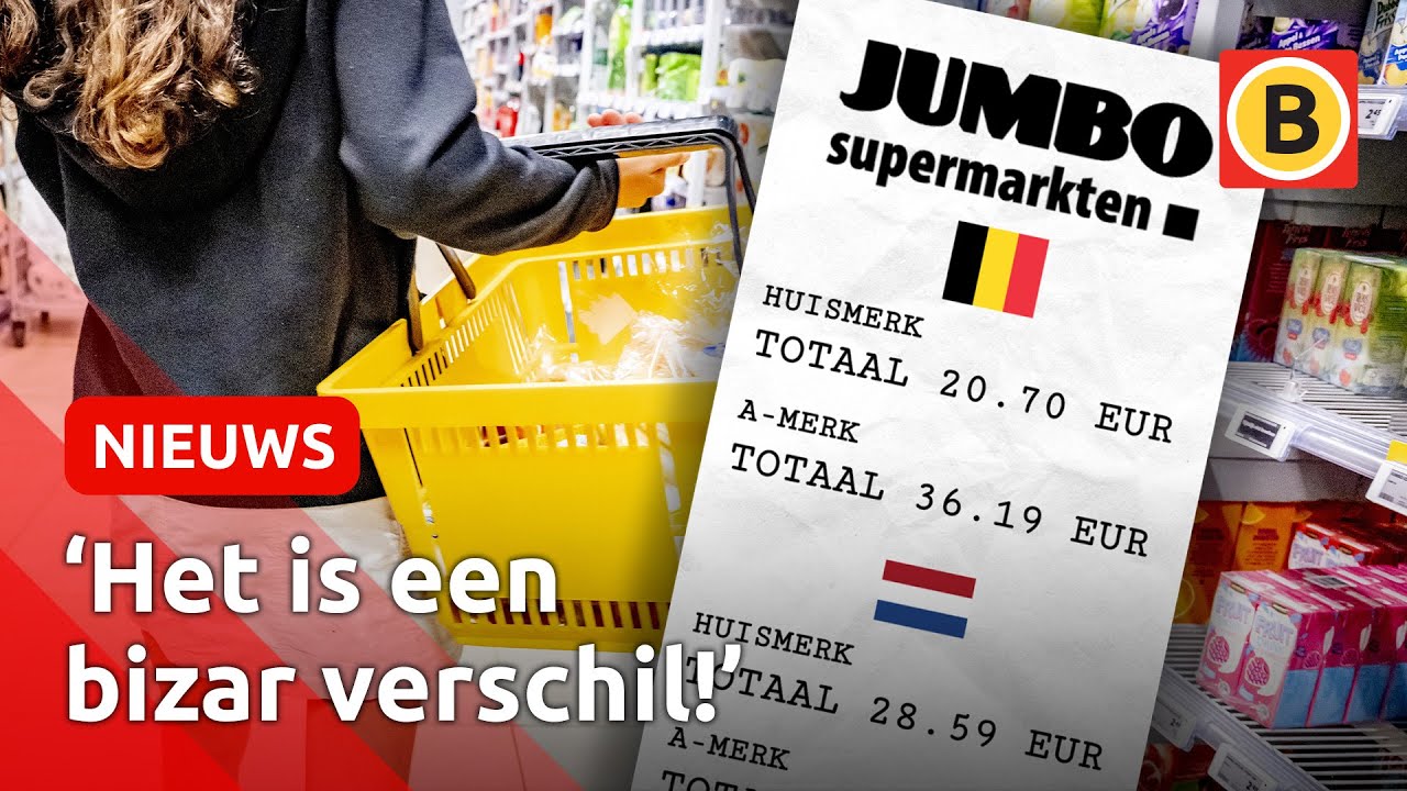 BOODSCHAPPEN GOEDKOPER bij buren in België 🛒| Omroep Brabant
