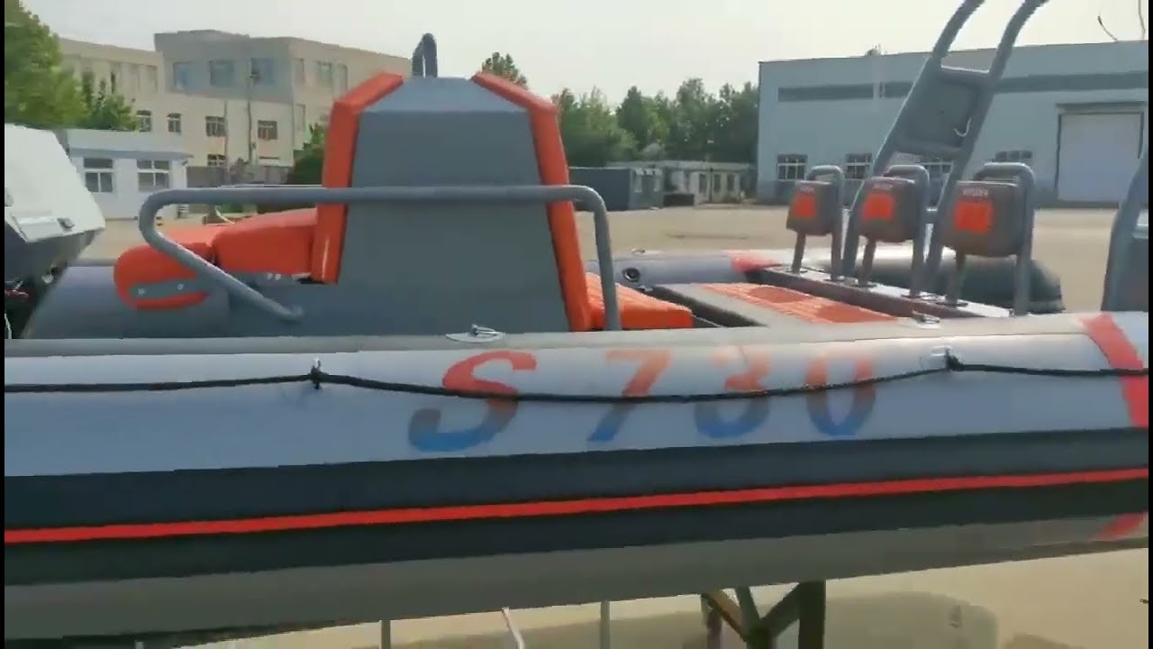 Chinese Product Aluminum Alloy Rigid Hull Inflatable Fishery Boat Angling Boat Speed Boat Cruiser Tr