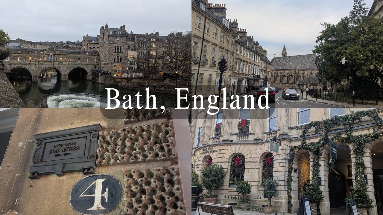 Exploring Bath, England | Jane Austen Town, Roman Baths & Georgian Architecture |