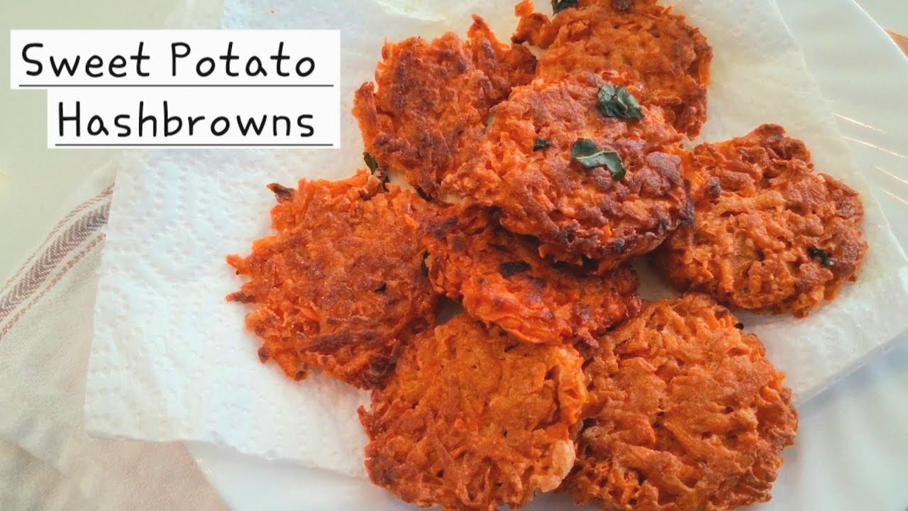 Sweet Potato Hash Browns (Vegan Friendly)