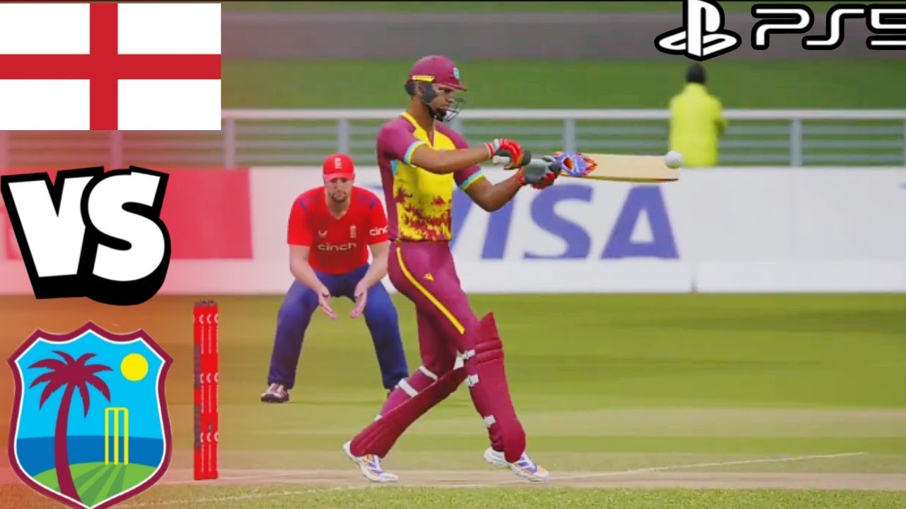 ENGLAND VS WEST INDIES - ICC WORLD CUP 2026 MATCH - CRICKET 24 PS5