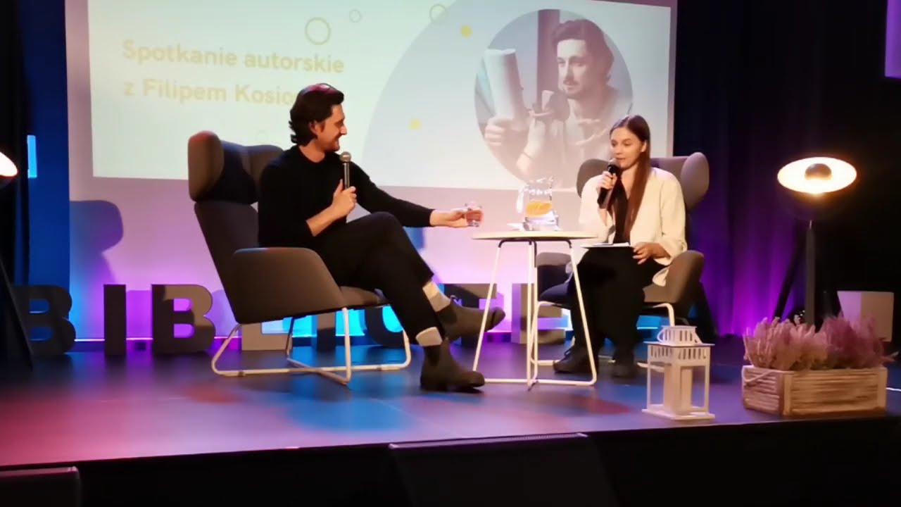 Spotkanie z Filipem Kosiorem część 1.