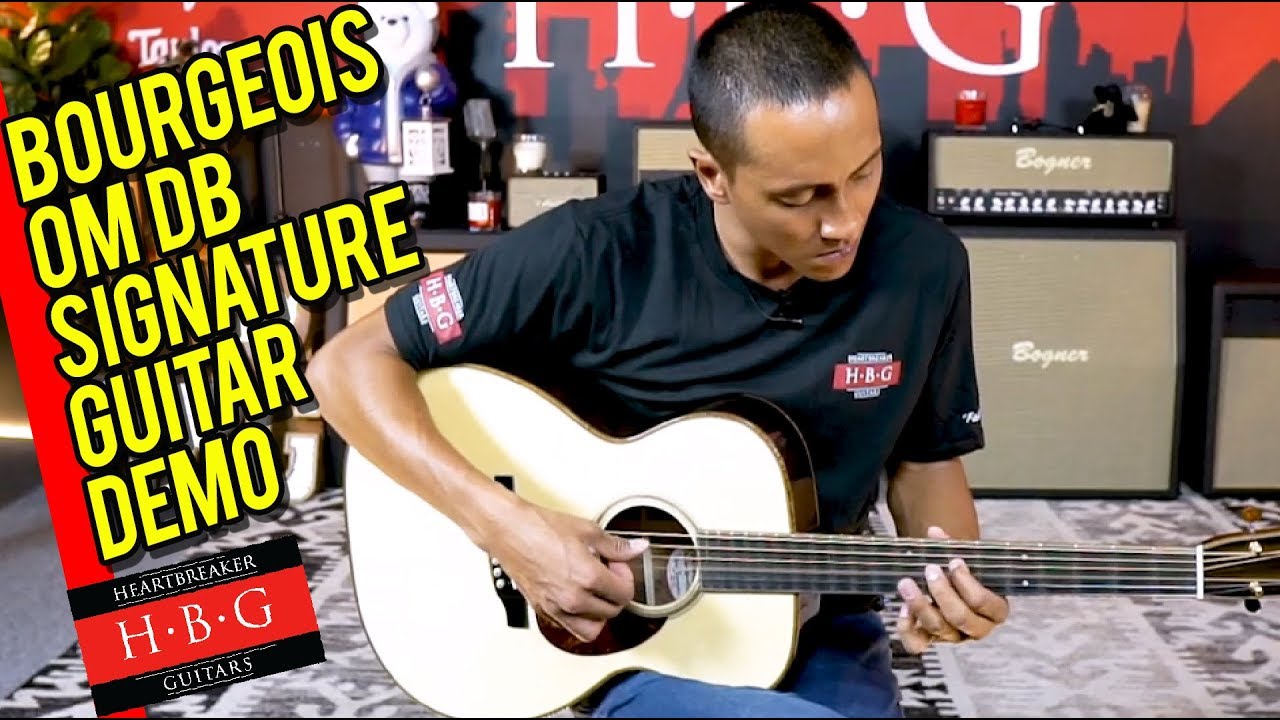 Bourgeois OM DB Signature Guitar Demo