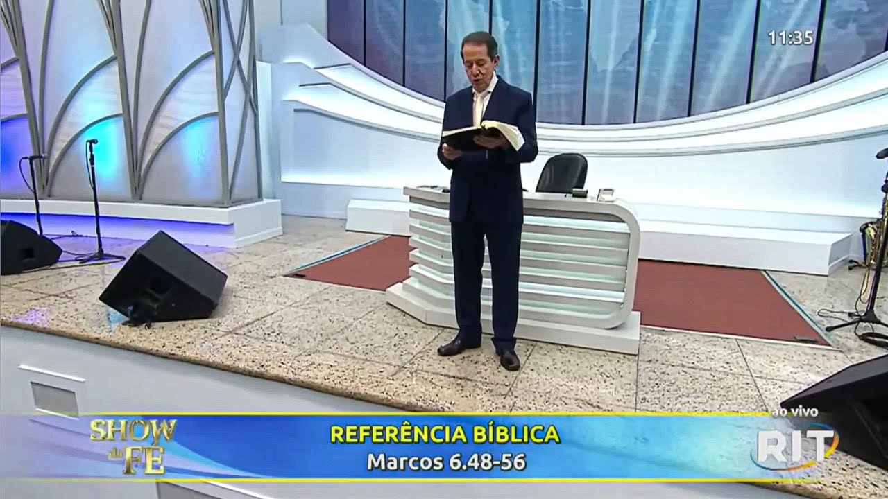 Marcos 6:48-56 | JESUS ACALMA O CAOS E TRANSFORMA A DOR EM CURA | Missionário RR Soares 
