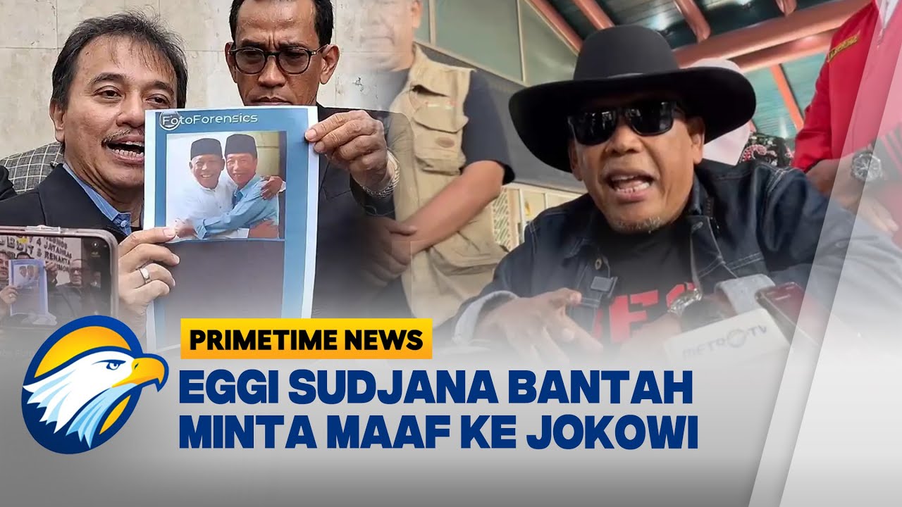 Eggi Sudjana Bantah Terima Rp100 M dari Jokowi - [Primetime News]