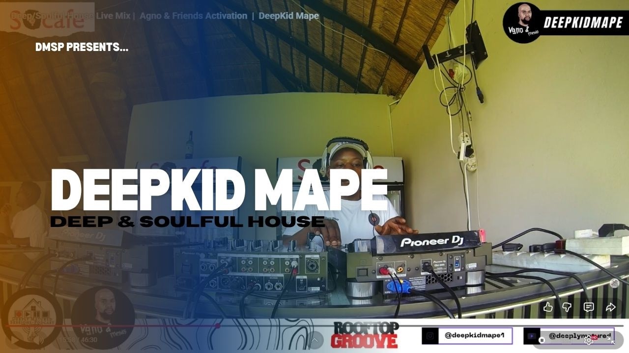 Deep/Soulful House Live Mix |  Agno & Friends Activation  |  DeepKid Mape
