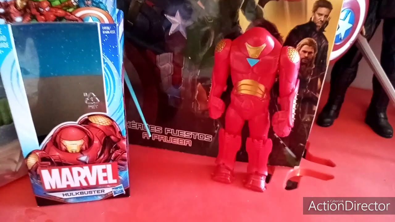 (Unboxing)de HULKBUSTER mini de Hasbro Marvel