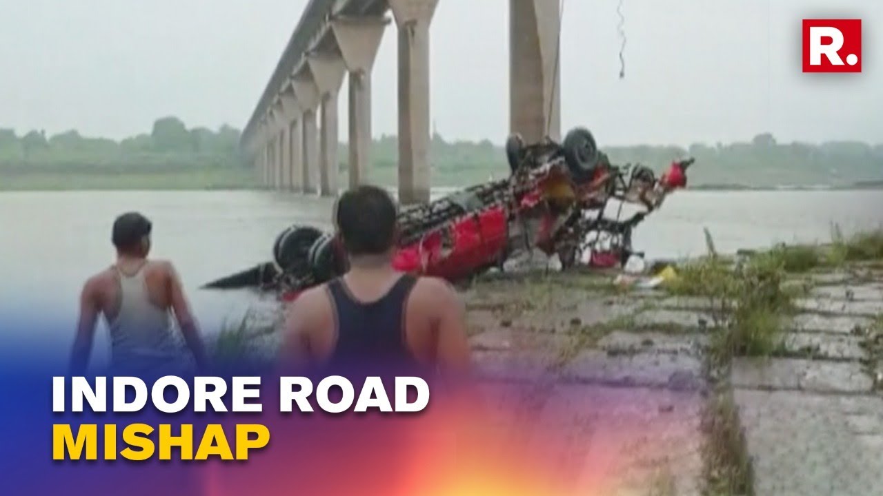 Bus En Route Pune Falls Into Narmada River In Indore Leaving 12 Dead And Several Injured