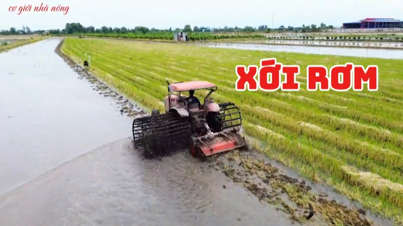 Máy xới đất rơm chưa đốt quá VIP 