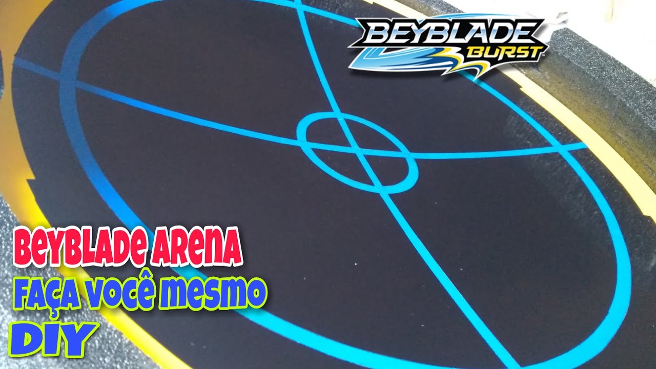 Beyblade Arena Diy - Faça você mesmo