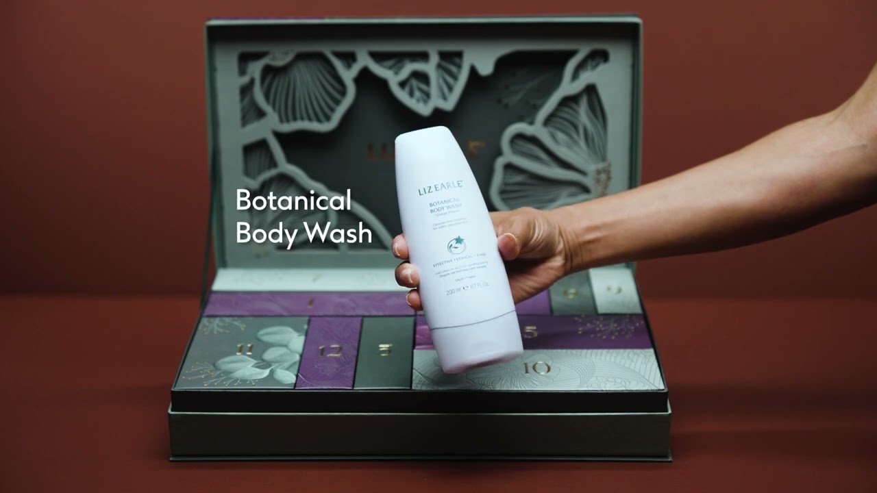 Liz Earle 12 Days of Beauty Advent Calendar 12 Piece Gift Set Unboxing | Christmas | Boots Ireland