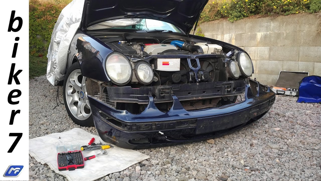 How to Remove front Bumper / Jak sundat přední nárazník - Mercedes-Benz CLK W208