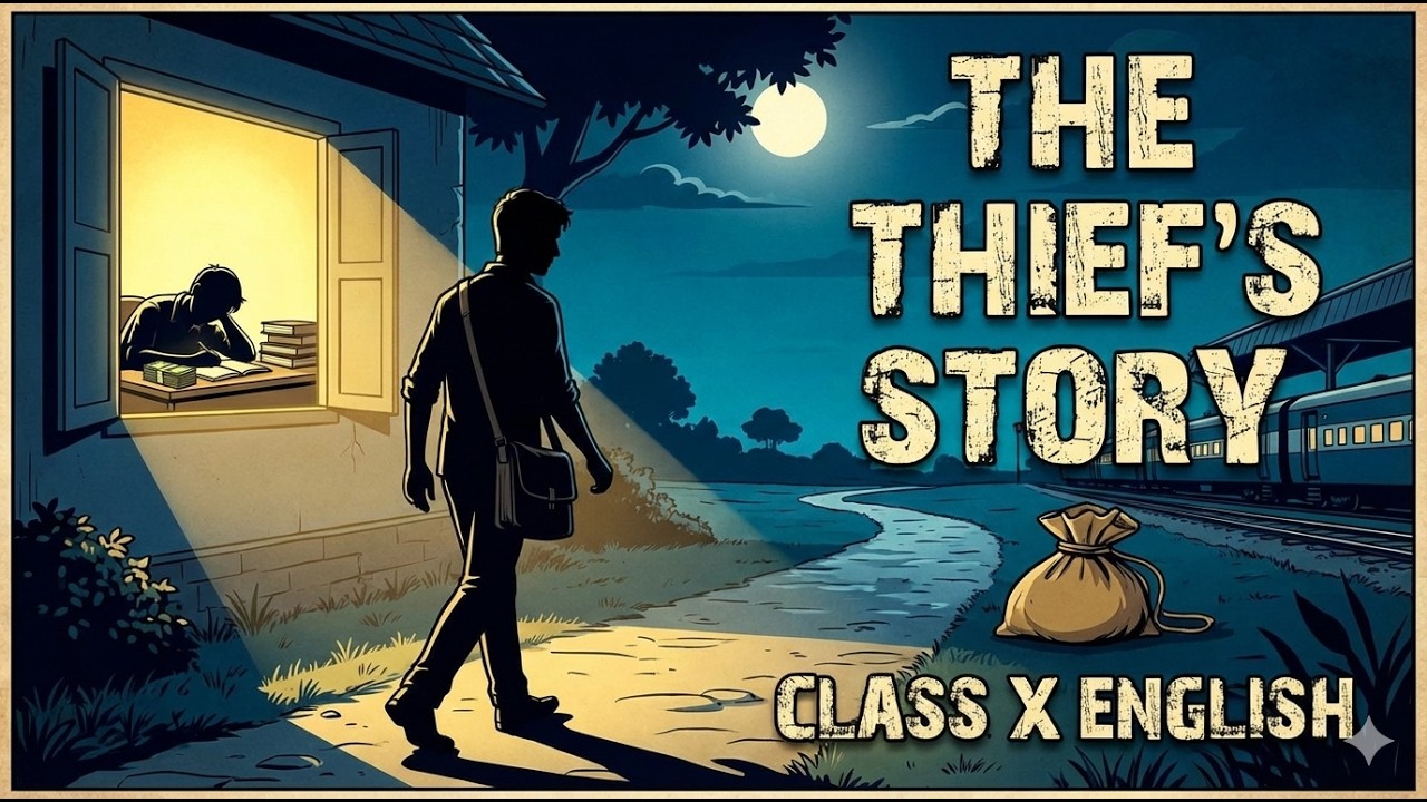 THE THIEF'S STORY || Class 10 English || Mind Map + Explanation || One Shot