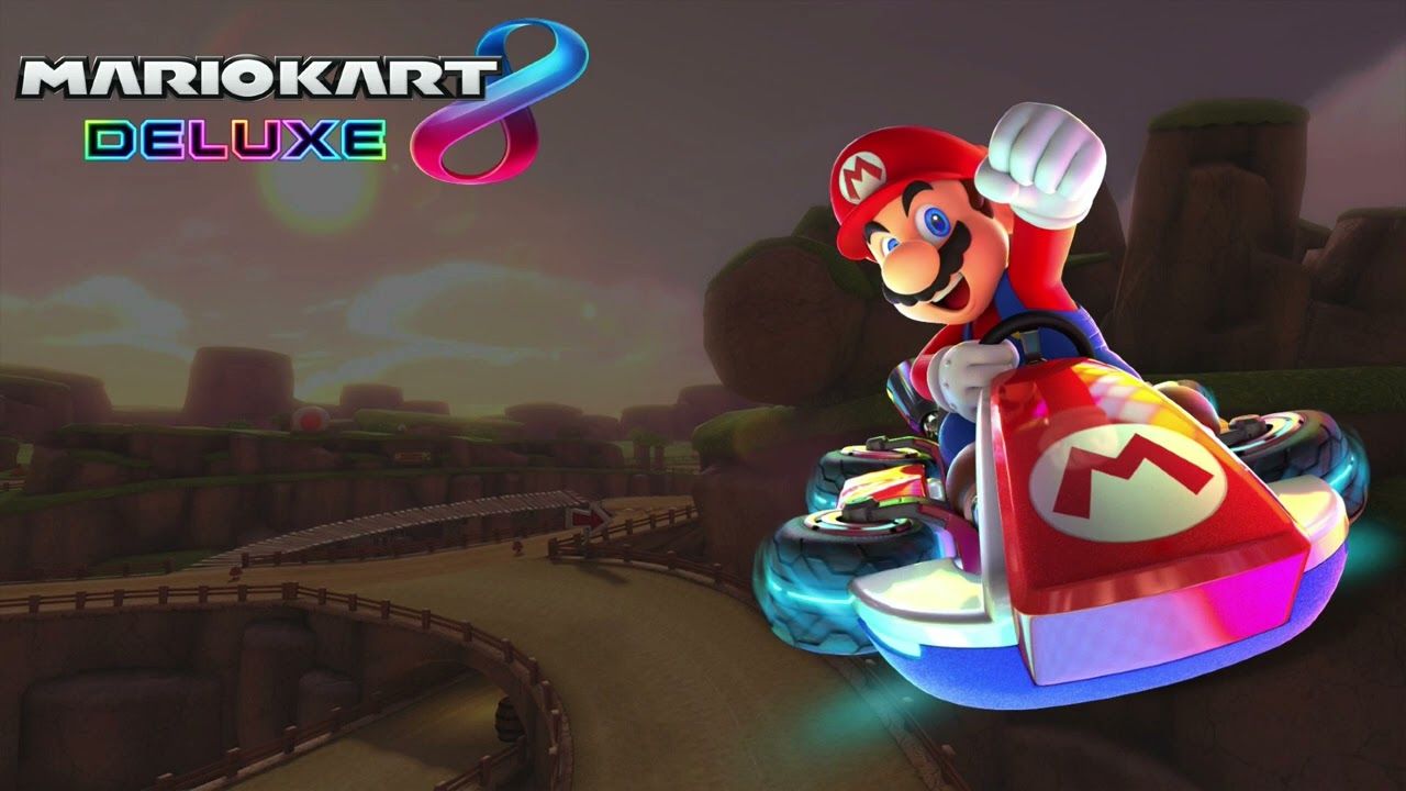N64 Yoshi Valley - Mario Kart 8 Deluxe (Slowed Down)