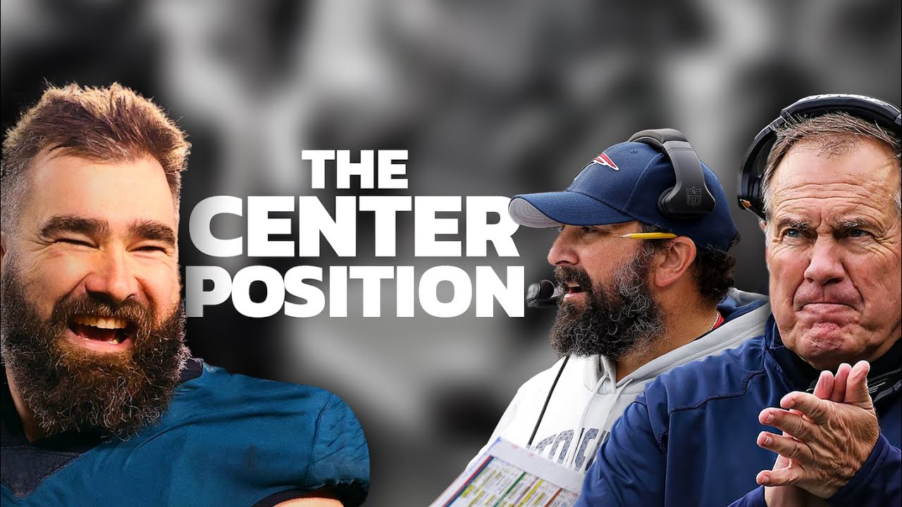 Центральная позиция: Джейсон Келси, Билл Беличик и Мэтт Патрисия
