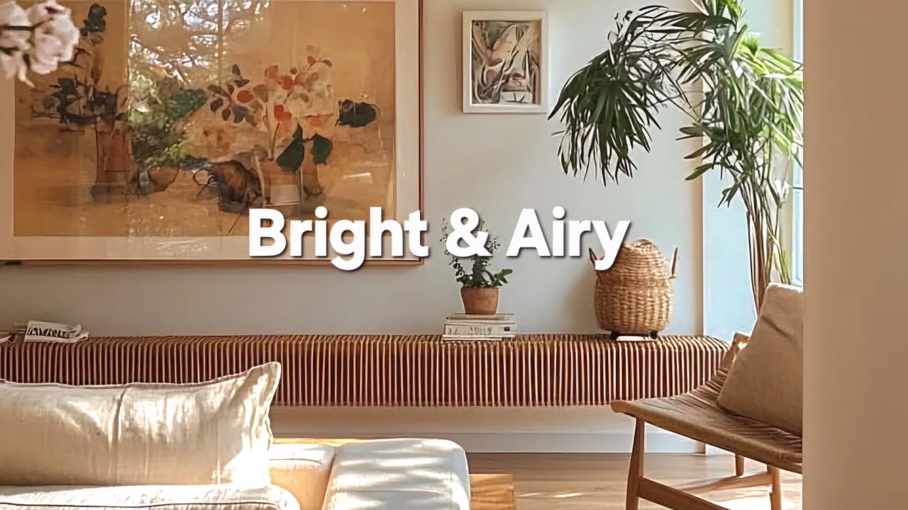 Bright and Airy Modern Interiors