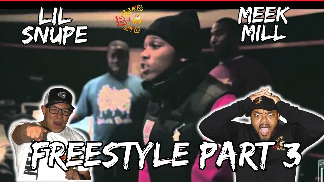 ВПЕРВЫЕ СЛЫШУ LIL SNUPE 🔥🔥🔥 | Реакция LIL SNUPE & MEEK MILL FREESTYLE PT3